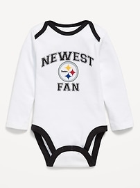 Image number 1 showing, Pittsburgh Steelers Graphic Bodysuit for Baby
