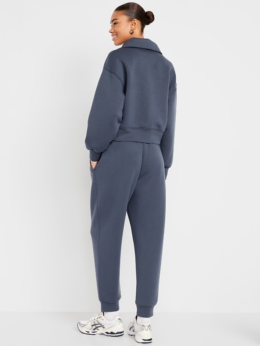 Image number 2 showing, High-Waisted Bounce Fleece Jogger Sweatpants