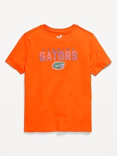 College Graphic Gender-Neutral T-Shirt for Kids