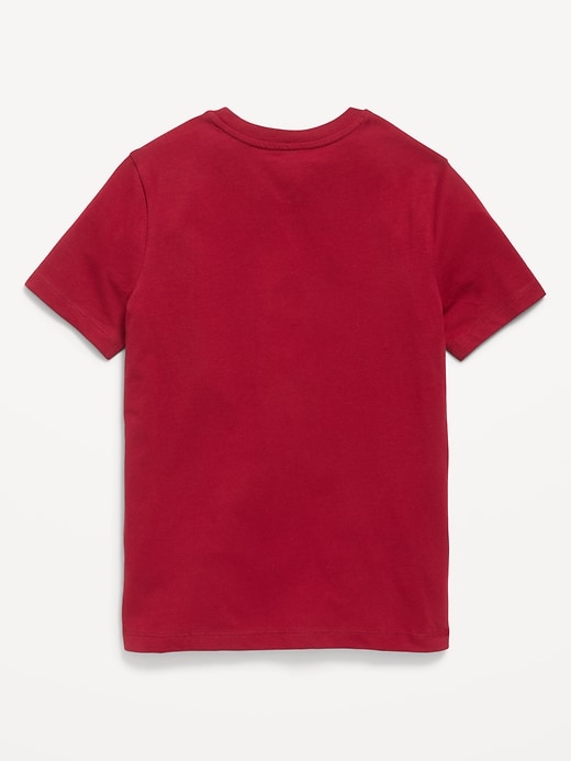 Image number 2 showing, College Graphic Gender-Neutral T-Shirt for Kids