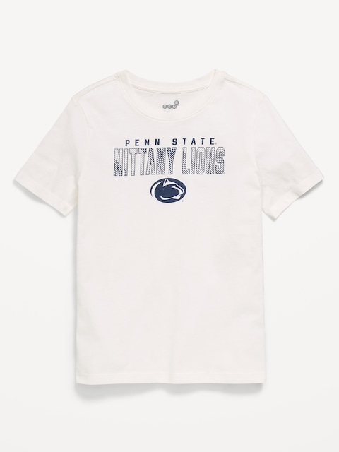 College Graphic Gender-Neutral T-Shirt for Kids