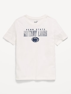 College Graphic Gender-Neutral T-Shirt for Kids