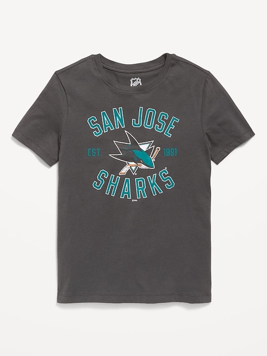 Image number 1 showing, NHL Gender-Neutral Graphic T-Shirt for Kids