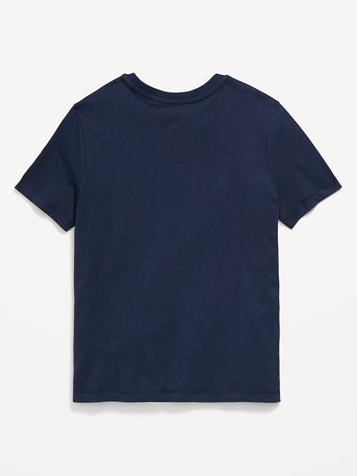 Image number 2 showing, College Graphic Gender-Neutral T-Shirt for Kids