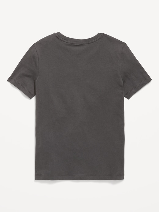 Image number 2 showing, College Graphic Gender-Neutral T-Shirt for Kids
