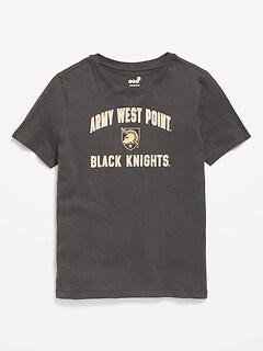 College Graphic Gender-Neutral T-Shirt for Kids