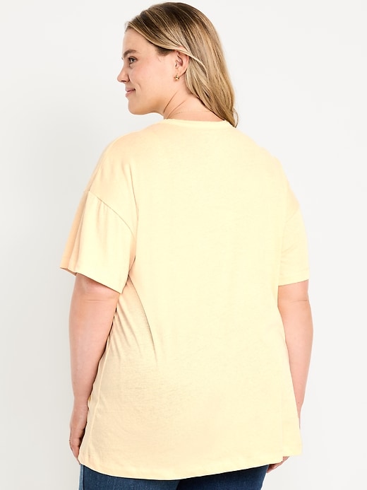 Image number 8 showing, Oversized EveryWear Tunic T-Shirt