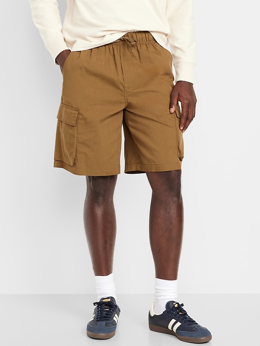 Image number 1 showing, Baggy Cargo Shorts -- 9-inch inseam
