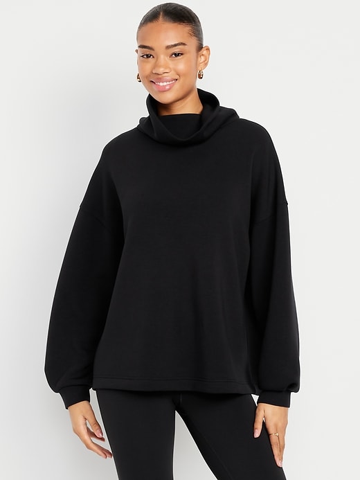 Bounce Fleece Oversized Tunic
