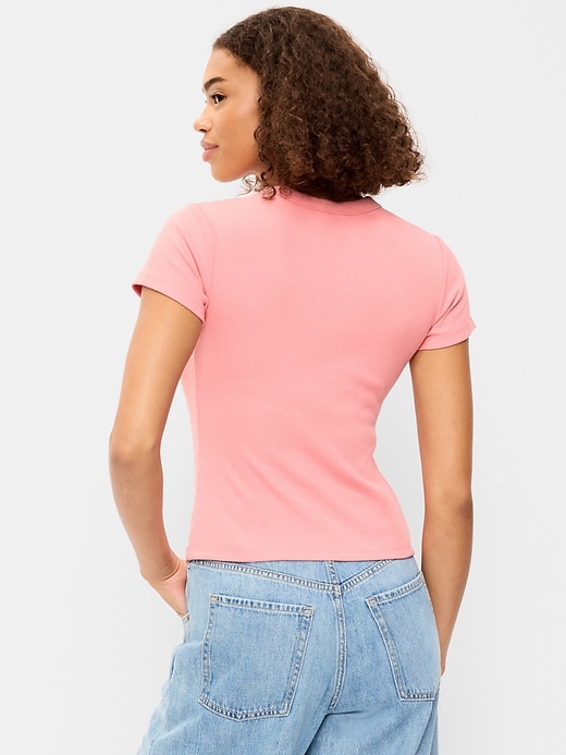 Image number 2 showing, Snug Crop T-Shirt