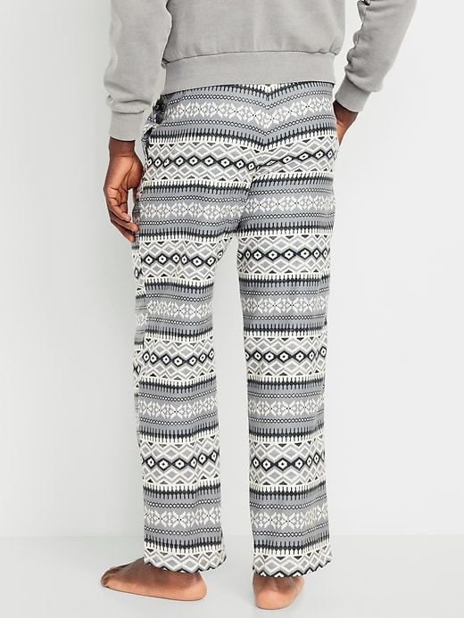 Image number 2 showing, Printed Flannel Pajama Pants for Men