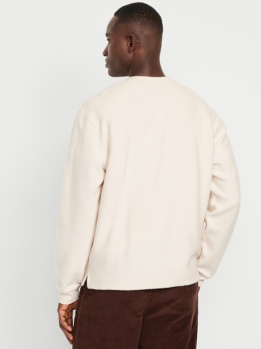 Image number 2 showing, Loose Pocket Crew-Neck Sweatshirt