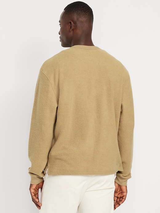 Image number 2 showing, Loose Pocket Crew-Neck Sweatshirt
