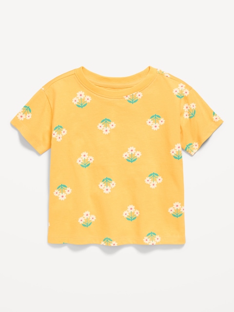 Printed Short-Sleeve T-Shirt for Toddler Girls