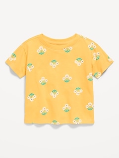 Printed Short-Sleeve T-Shirt for Toddler Girls