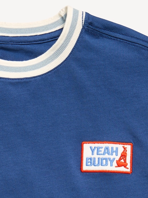 Image number 4 showing, Oversized Short-Sleeve Graphic T-Shirt for Boys