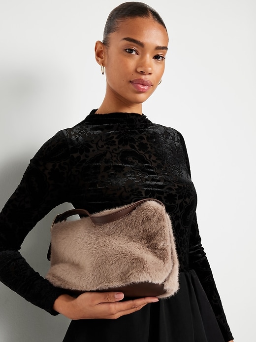 Heritage Faux-Fur Crossbody Bag