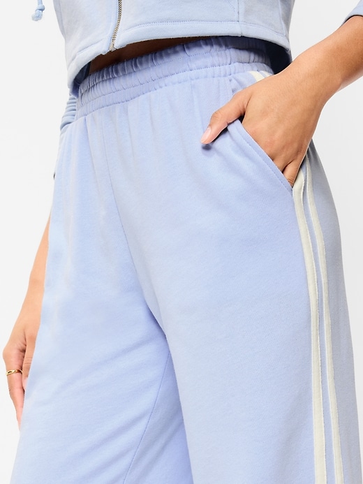 Image number 4 showing, High-Waisted SoComfy Wide-Leg Sweatpants
