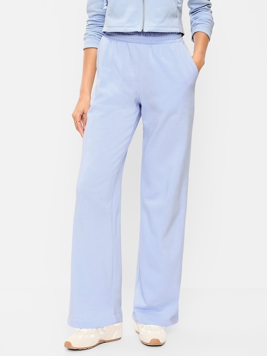 Image number 2 showing, High-Waisted SoComfy Wide-Leg Sweatpants