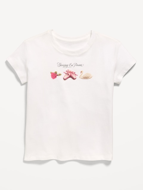 Short-Sleeve Graphic T-Shirt for Girls