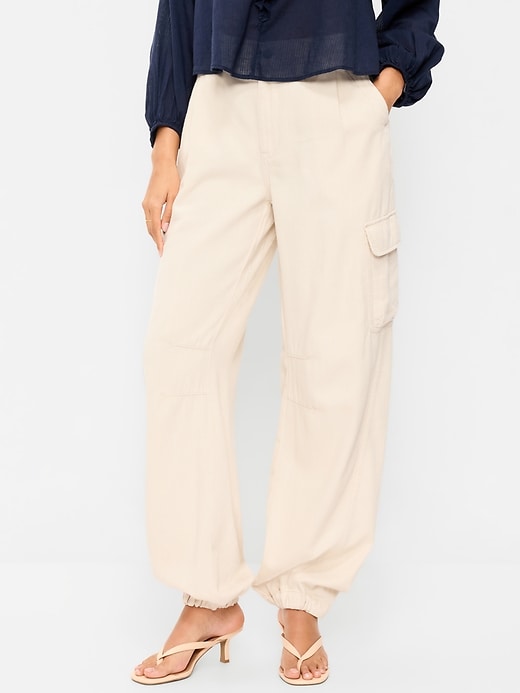 Image number 2 showing, Twill Barrel Cargo Pants