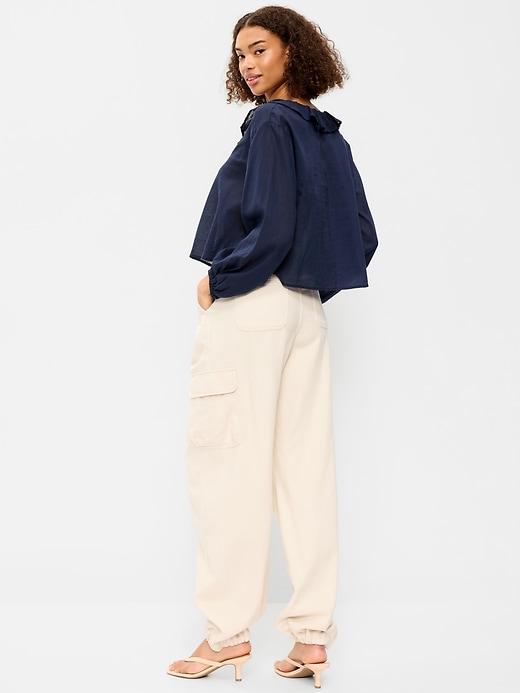 Image number 3 showing, Twill Barrel Cargo Pants