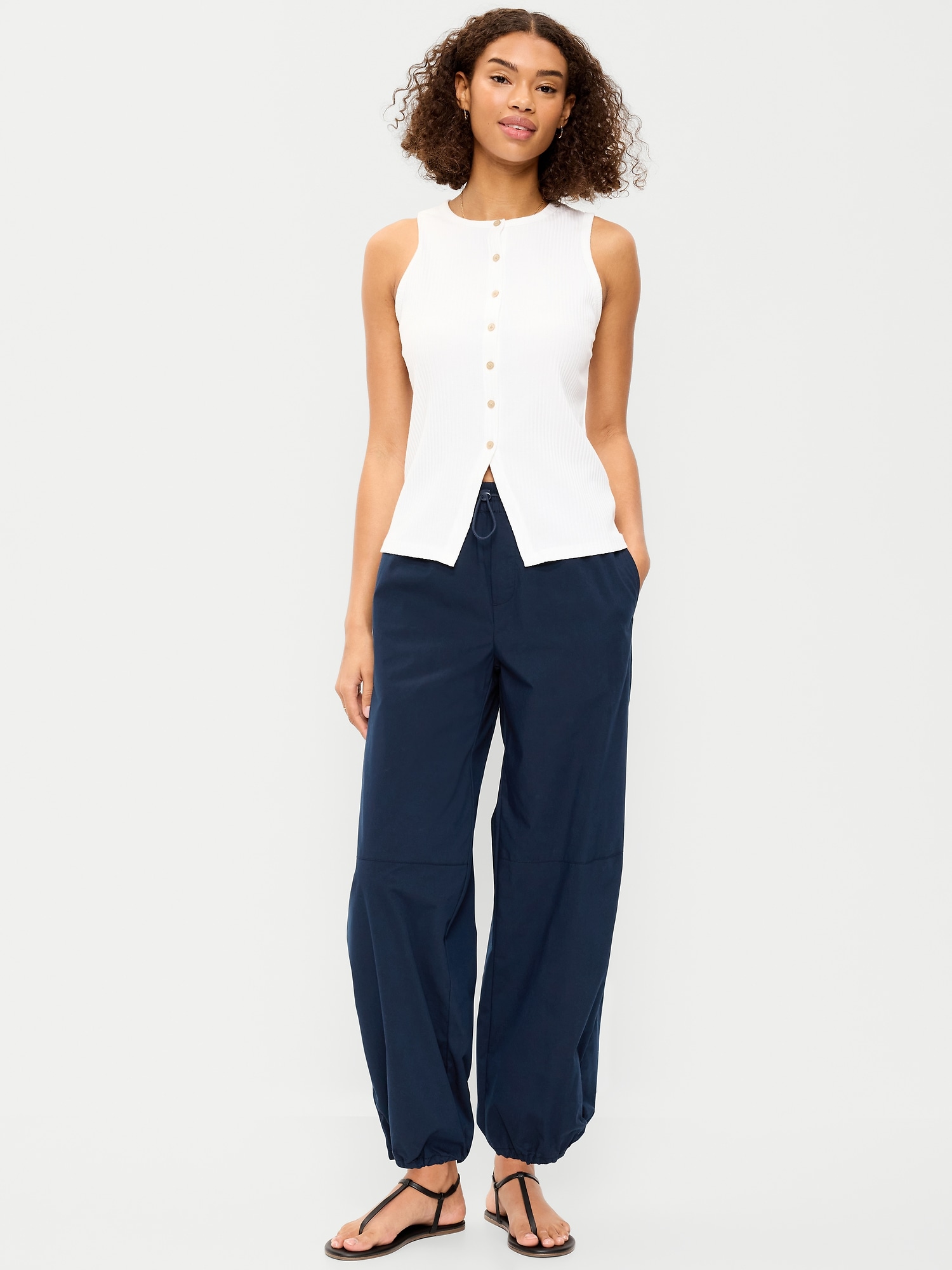 Pull-On Parachute Pants