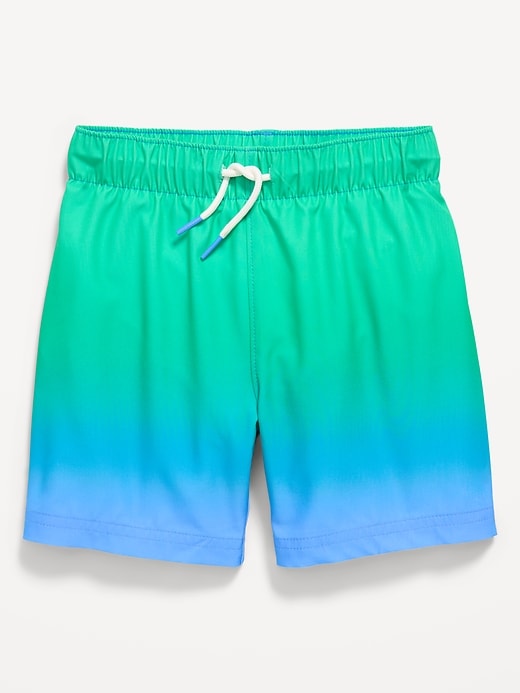 Image number 1 showing, Printed Swim Trunks for Toddler Boys