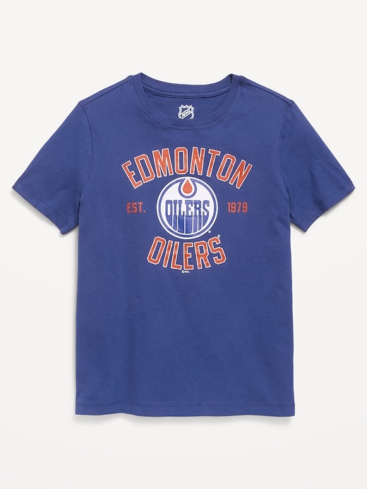 Image number 1 showing, NHL Gender-Neutral Graphic T-Shirt for Kids