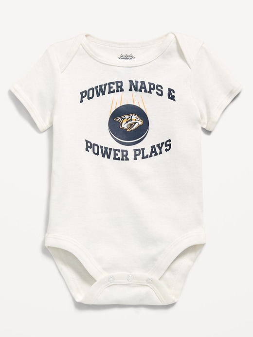 Image number 1 showing, NHL Graphic Bodysuit for Baby