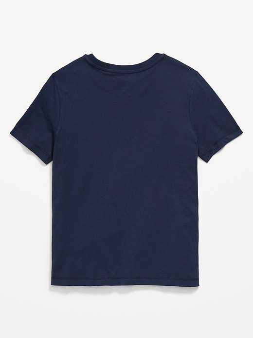 Image number 2 showing, College Graphic Gender-Neutral T-Shirt for Kids