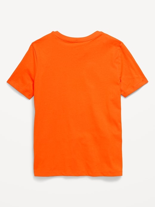 Image number 2 showing, College Graphic Gender-Neutral T-Shirt for Kids