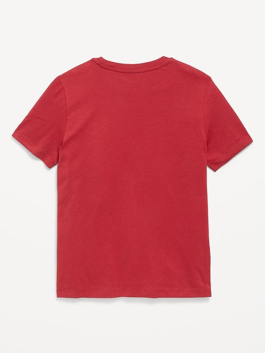 Image number 2 showing, College Graphic Gender-Neutral T-Shirt for Kids
