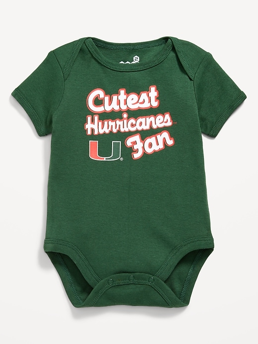 Image number 1 showing, College Graphic Bodysuit for Baby