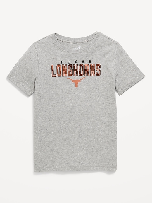 Image number 2 showing, College Graphic Gender-Neutral T-Shirt for Kids