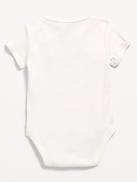 Image number 2 showing, College Graphic Bodysuit for Baby
