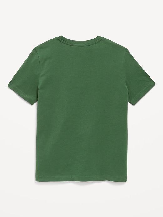 Image number 2 showing, College Graphic Gender-Neutral T-Shirt for Kids