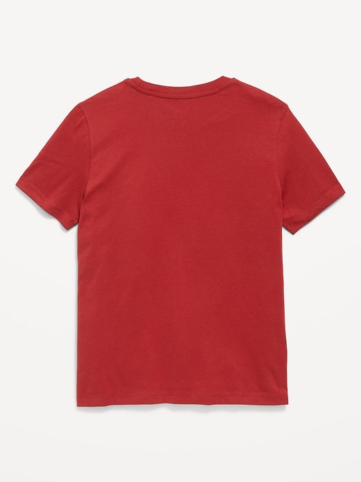 Image number 2 showing, College Graphic Gender-Neutral T-Shirt for Kids