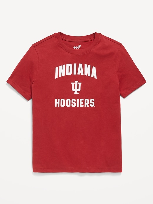 Image number 1 showing, College Graphic Gender-Neutral T-Shirt for Kids