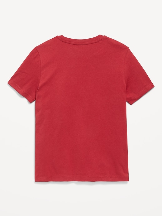 Image number 2 showing, College Graphic Gender-Neutral T-Shirt for Kids