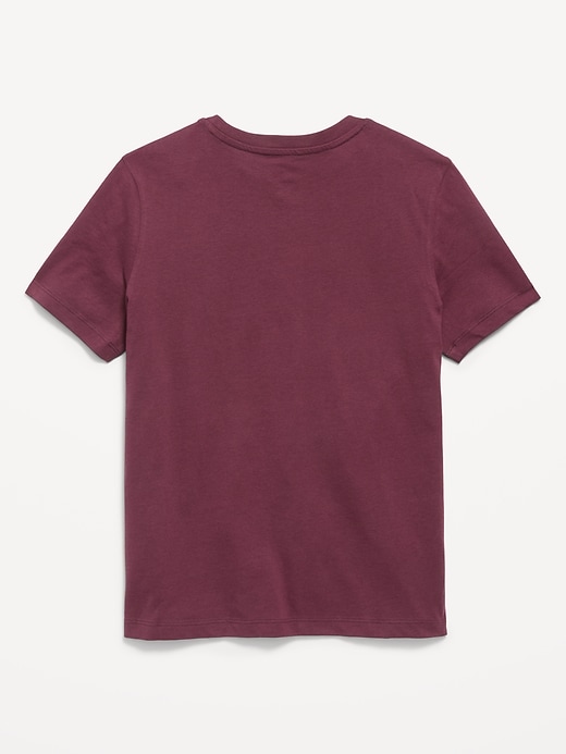 Image number 2 showing, College Graphic Gender-Neutral T-Shirt for Kids