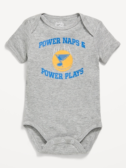 Image number 1 showing, NHL Graphic Bodysuit for Baby