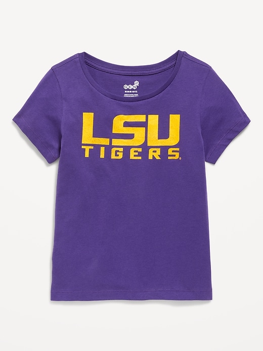 Image number 1 showing, College Graphic T-Shirt for Girls