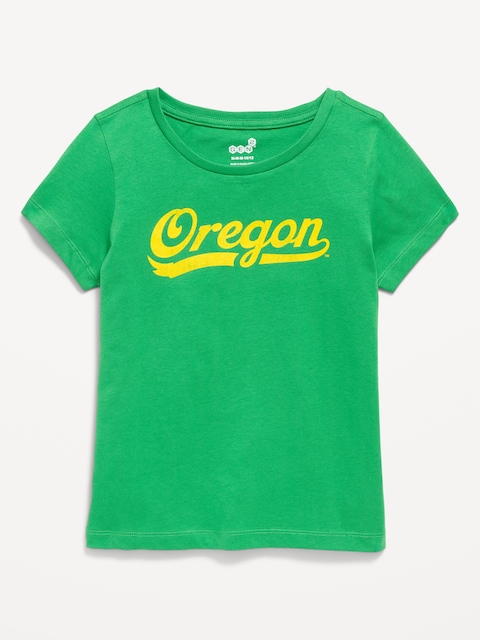 College Graphic T-Shirt for Girls