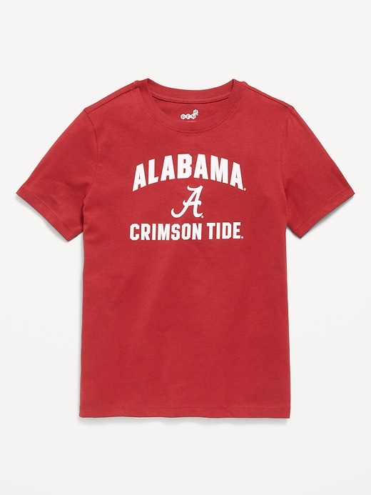 Image number 1 showing, College Graphic Gender-Neutral T-Shirt for Kids