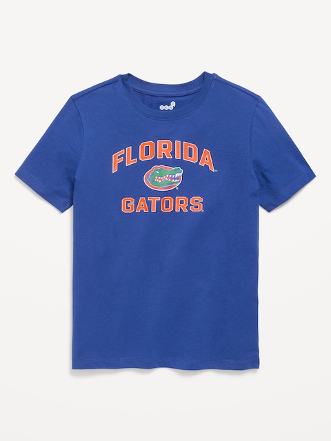 College Graphic Gender-Neutral T-Shirt for Kids