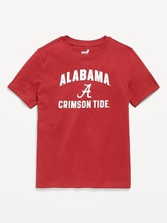 College Graphic Gender-Neutral T-Shirt for Kids