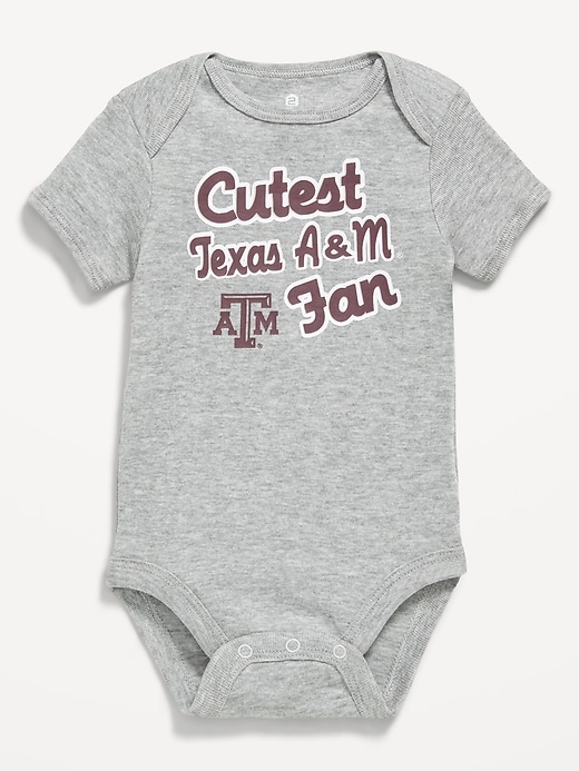 Image number 1 showing, College Graphic Bodysuit for Baby