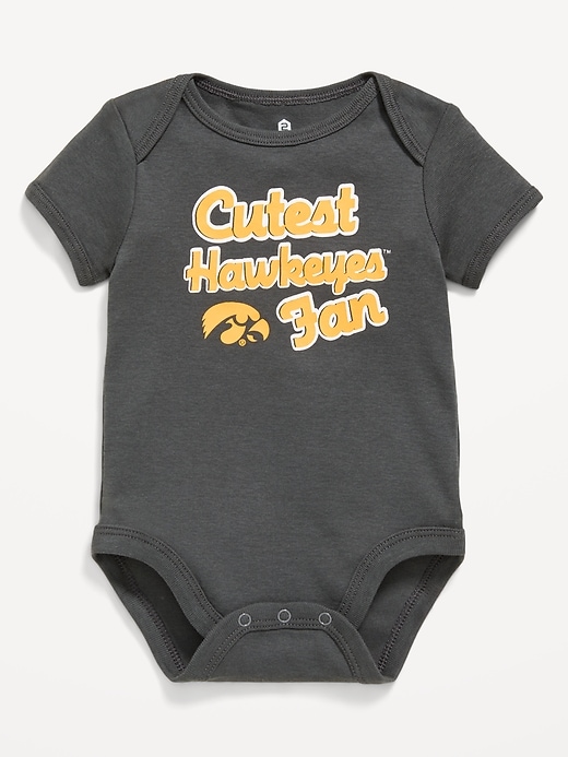 Image number 1 showing, College Graphic Bodysuit for Baby