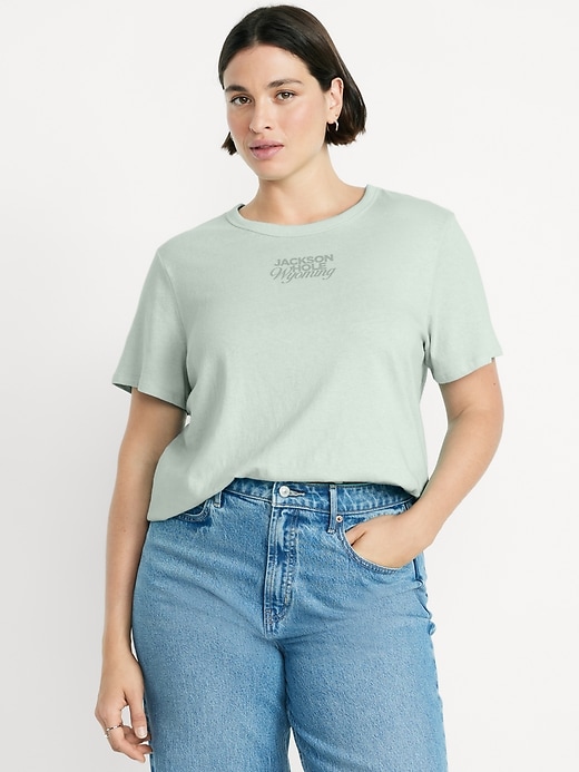 Image number 5 showing, EveryWear Crew-Neck Graphic T-Shirt